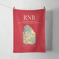 Thumbnail for Ronneby Airport (RNB) design on red towel