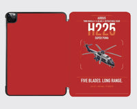 Thumbnail for Airbus H225 design on red ipad tablet case