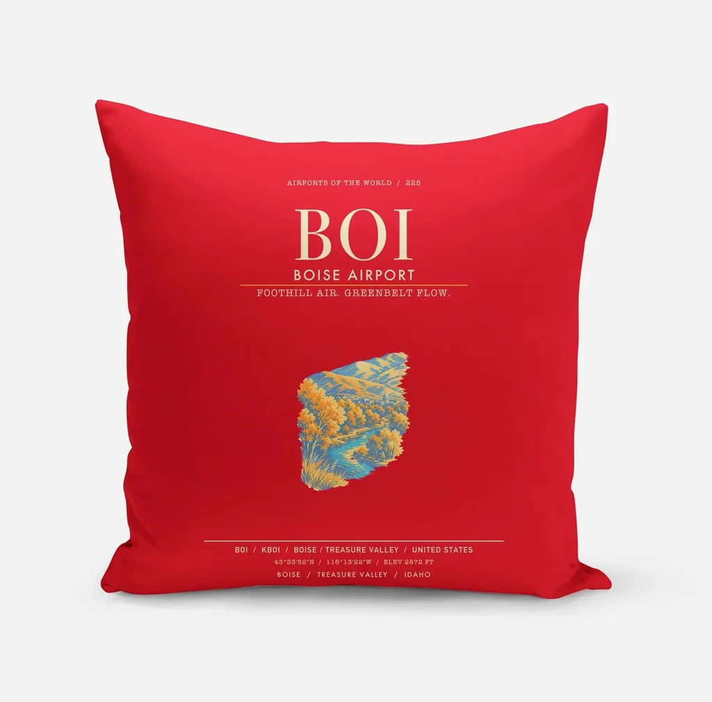 Boise Airport BOI - Red