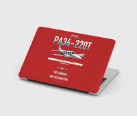 Thumbnail for Piper PA-34-220T Seneca V design on red MacBook case