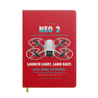 Thumbnail for DJI Neo 2 design on red notebook