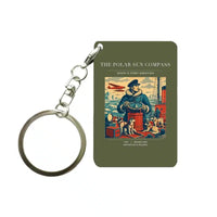 Thumbnail for VINTAGE G4204 - The Polar Sun Compass - Designed Key Chain design on greenarmy