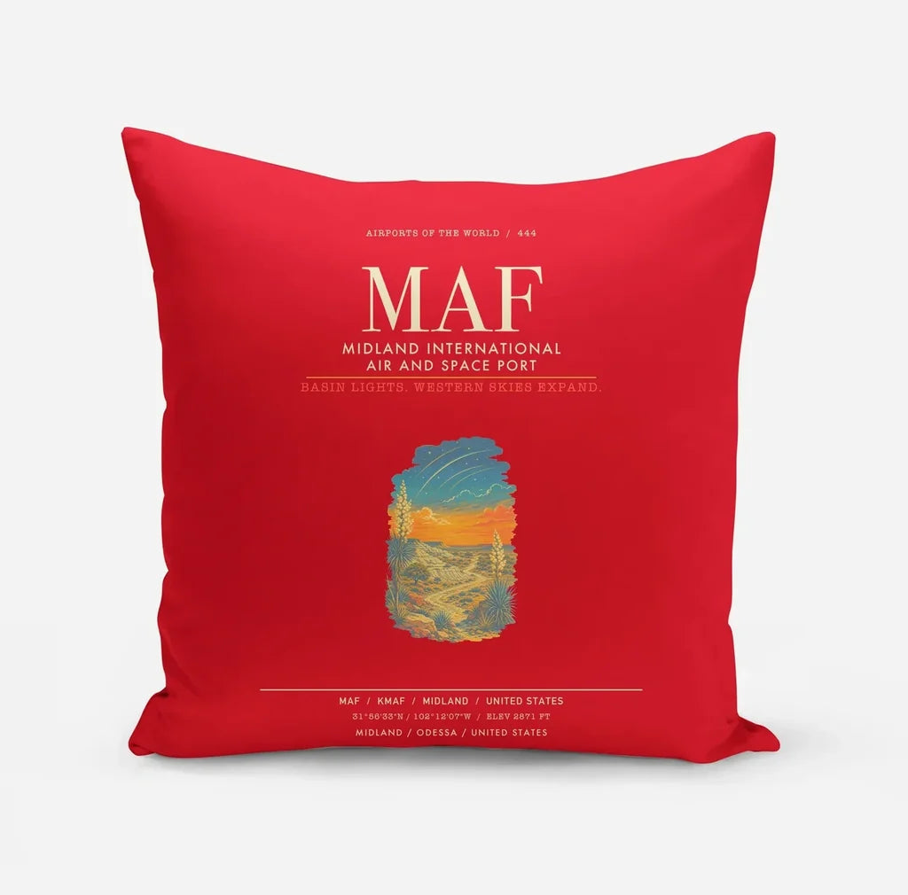 Midland International Air and Space Port MAF - Red