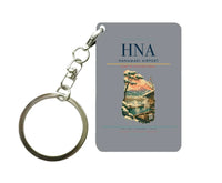 Thumbnail for Hanamaki Airport (HNA) design on gray key chain
