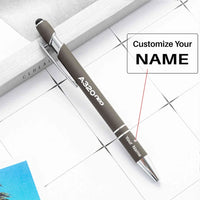 Thumbnail for A320neo & Text touch pen - gray with name