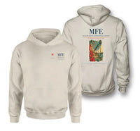 Thumbnail for McAllen Miller International Airport (MFE) design on khaki double-side hoodie