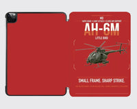 Thumbnail for MD AH-6M Little Bird design on red ipad tablet case