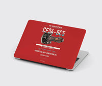 Thumbnail for CF34-8C5 design on red MacBook case