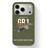 Thumbnail for SEPECAT Jaguar GR1 design on green army magsafe iphone case, for iPhone 17 Pro