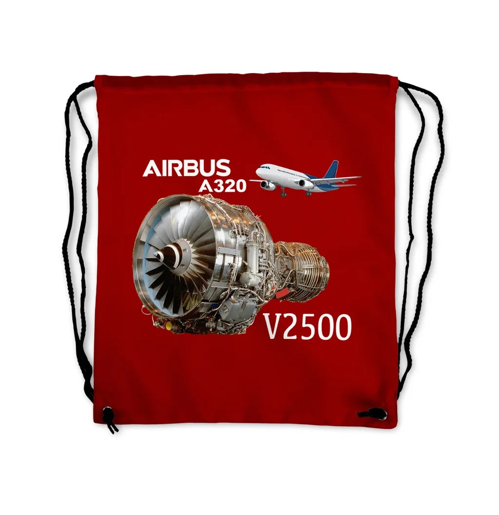 Airbus A320 Drawstring Bag - view 7