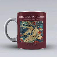 Thumbnail for VINTAGE G4106 - The Radio Room - Ceramic Mug design on darkred