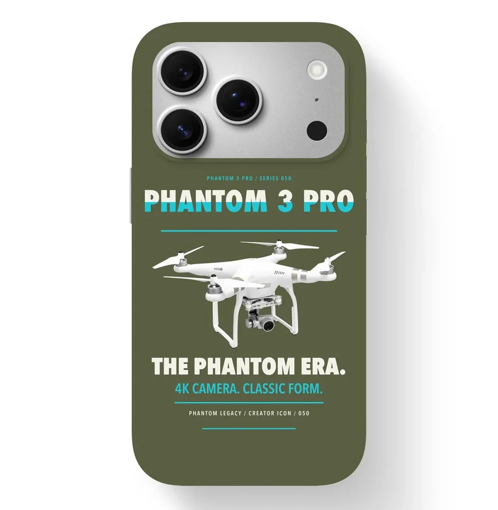 DJI Phantom 3 Professional Case design on green army iphone case