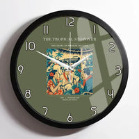 Thumbnail for VINTAGE G4225 - The Tropical Stopover - Designed Wall Clocks design on greenarmy framed
