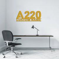 Thumbnail for Customisable Airbus A220 Metal Sign - view 7
