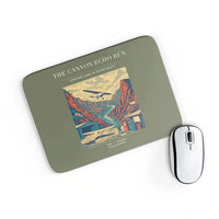 Thumbnail for VINTAGE G4338 - The Canyon Echo Run - Designed Mouse Pads design on greenarmy rectangle
