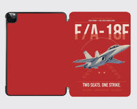 Thumbnail for F-A-18F Super Hornet design on red ipad tablet case