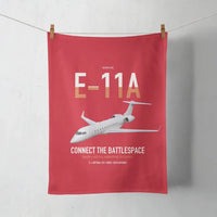 Thumbnail for E-11A BACN design on red towel