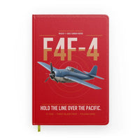Thumbnail for F4F-4 Wildcat design on red notebook
