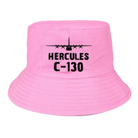 Thumbnail for Military Transport Airplane C 130 summer hat - light pink
