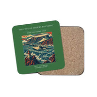 Thumbnail for The Cape Of Storms Rounding - Designed Coasters design on green 1-piece