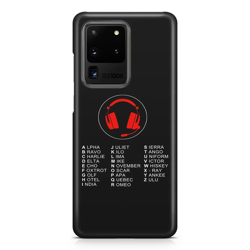 Aviation Alphabet Samsung Case