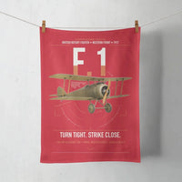 Thumbnail for Sopwith Camel F.1 design on red towel