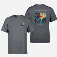Thumbnail for VINTAGE G4148 - The Thunderstorm Detour - Double-Side T-Shirt design on gray double side t shirt