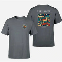 Thumbnail for VINTAGE G4101 - The Skycap - Double-Side T-Shirt design on gray double side t shirt