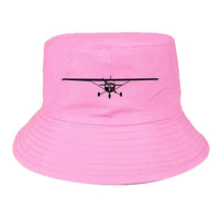 Thumbnail for Cessna 172 Silhouette summer hat - light pink