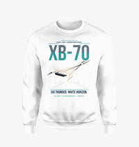 Thumbnail for XB-70A Valkyrie design on white sweatshirt