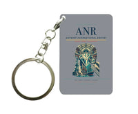 Thumbnail for Antwerp International Airport (ANR) design on gray key chain