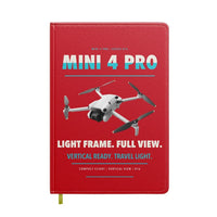 Thumbnail for DJI Mini 4 Pro design on red notebook
