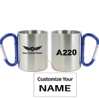 Thumbnail for Customisable Airbus A220 Mug - view 7