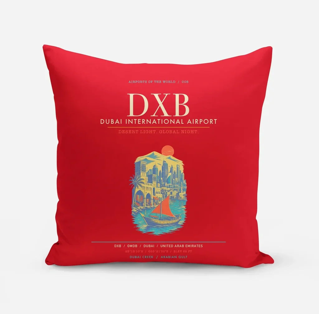 Dubai International Airport DXB - Red