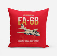 Thumbnail for EA-6B Prowler design on red pillow