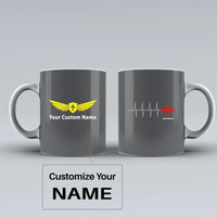 Thumbnail for Customisable Aviation Heartbeats Mug - view 7