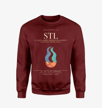 Thumbnail for St. Louis Lambert International Airport STL Sweatshirt - Wine Red