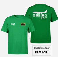 Thumbnail for Customisable Boeing 737 T-Shirt - view 7