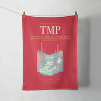 Thumbnail for Tampere-Pirkkala Airport (TMP) design on red towel