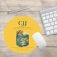 Thumbnail for Cheongju International Airport (CJJ) design on yellow round mouse pad