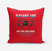 Thumbnail for DJI FlyCart 100 design on red pillow