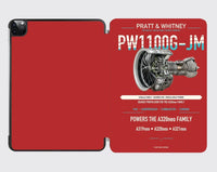 Thumbnail for PW1100G-JM design on red ipad tablet case