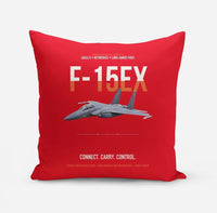 Thumbnail for F-15EX Eagle II Connect Carry Control design on red pillow