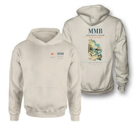 Thumbnail for Memanbetsu Airport (MMB) design on khaki double-side hoodie