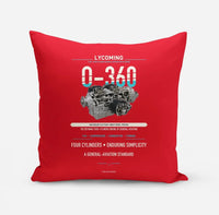 Thumbnail for O-360 design on red pillow
