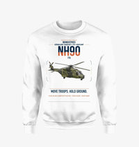 Thumbnail for NHIndustries NH90 TTH design on white sweatshirt