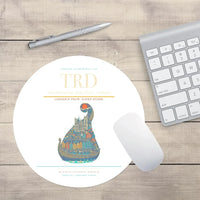 Thumbnail for Trondheim Airport Vrnes TRD Mouse-Pad Round - White