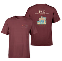 Thumbnail for Mercedita Airport (PSE) design printed on dark red double-side t-shirt