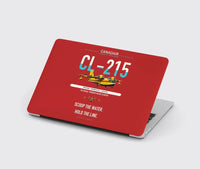 Thumbnail for Canadair CL-215 design on red MacBook case