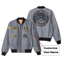 Thumbnail for Customisable Mixed Patches Project 3D Bomber Jacket - view 7